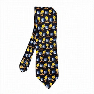 𝅺VINTAGE 90s Looney Tunes Tweety Bird Tie